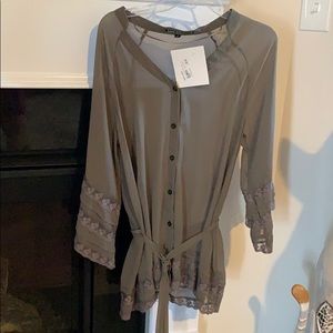 Gorgeous sheer over piece